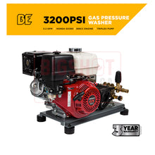 Load image into Gallery viewer, 3,200 PSI - 5.2 GPM Cold Water Gas Pressure Washer with Honda GX390 Engine and Triplex Comet Pump
